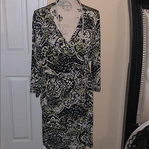 Wrap around dress